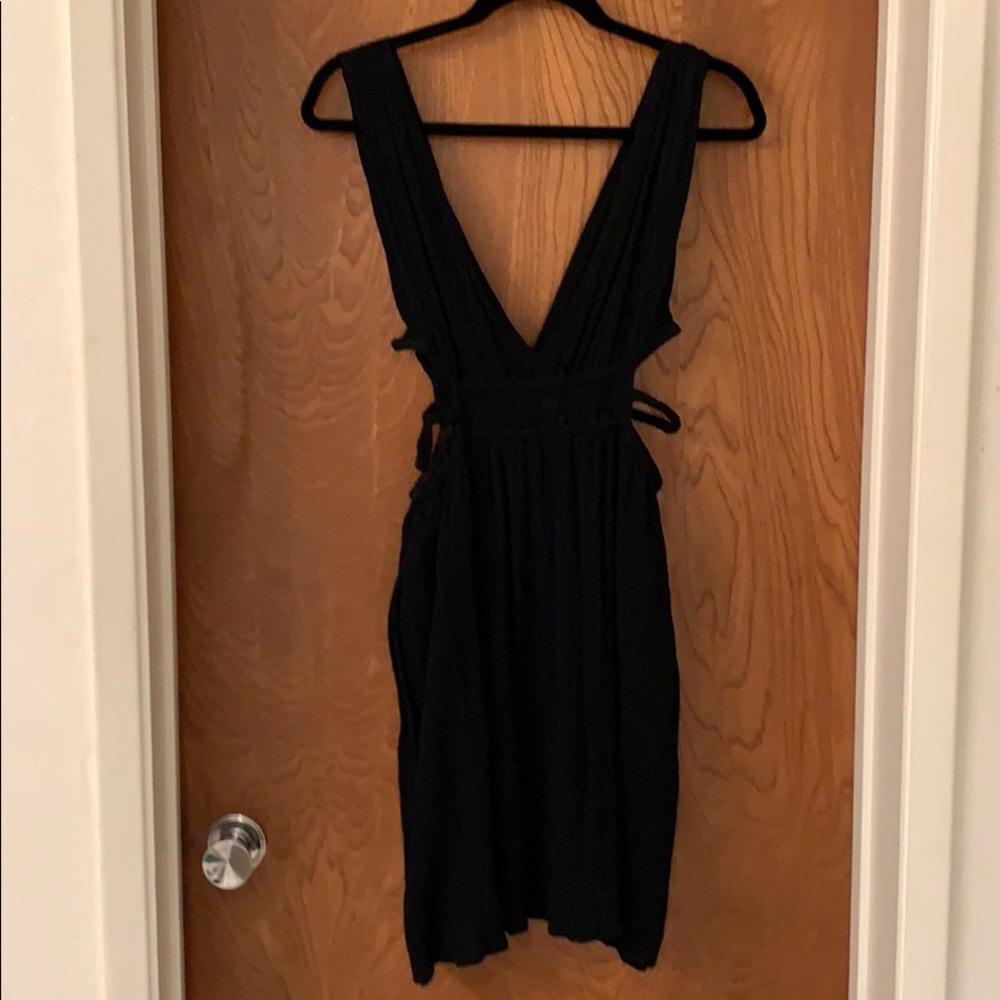 Black dress with cut outs!